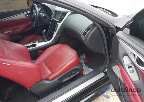 2018 Infiniti Q60 3.0T Red Sport 400 from USA, damaged, VIN JN1FV7EK6JM530095